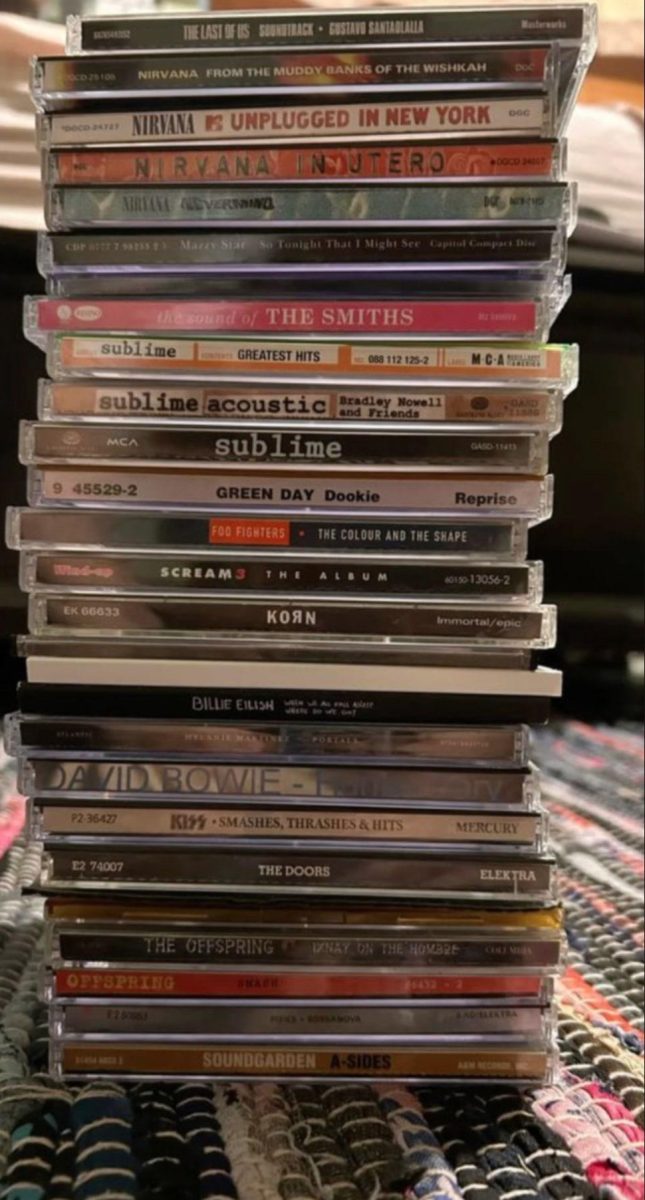 Tali Roach's CD Collection. Photo courtesy of Tali Roach.
