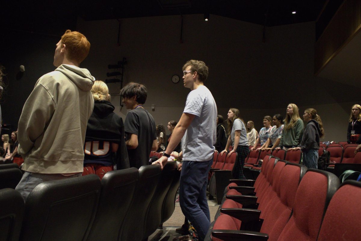 A look into Scarborough practice from the stands. Photo by Rowan Sosovec. 