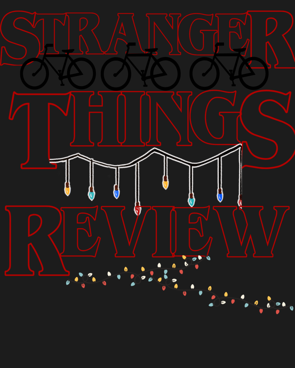 Stranger things finale graphic featuring the iconic opening. Phot created by Truly ... on Canva.com.