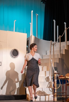 Bayli in last year’s production of Anything Goes! Photo courtesy of Bayli Fuchs.