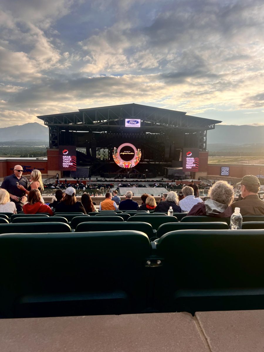 Ford Amphitheater at the opening show Aug. 10, 2024 in Colorado Springs. Photo by Isabella Howard.
