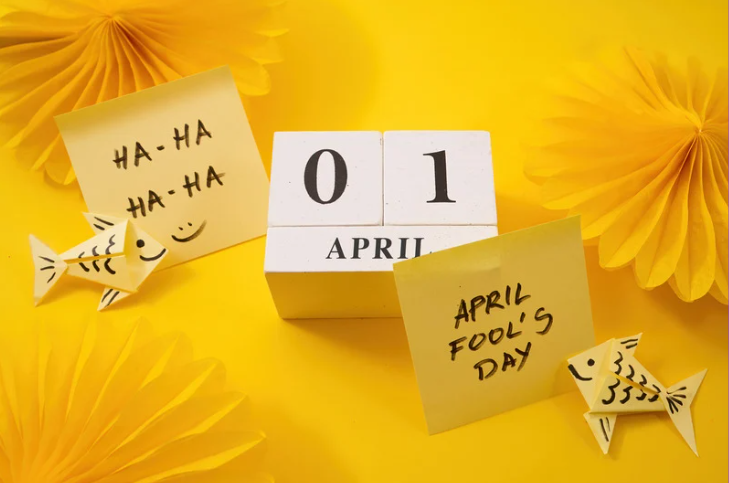 A calendar showing the date of April 1. Photo from Canva.com.